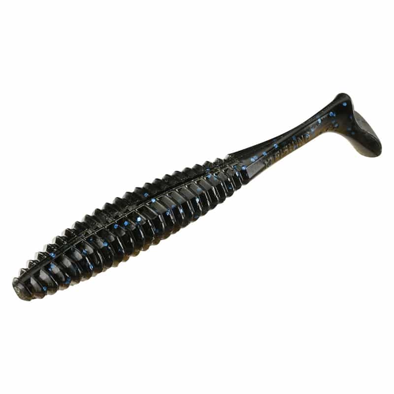 13 Fishing Pleasure Shad Swimbait 11cm 12g - Black & Tan - 6pcs