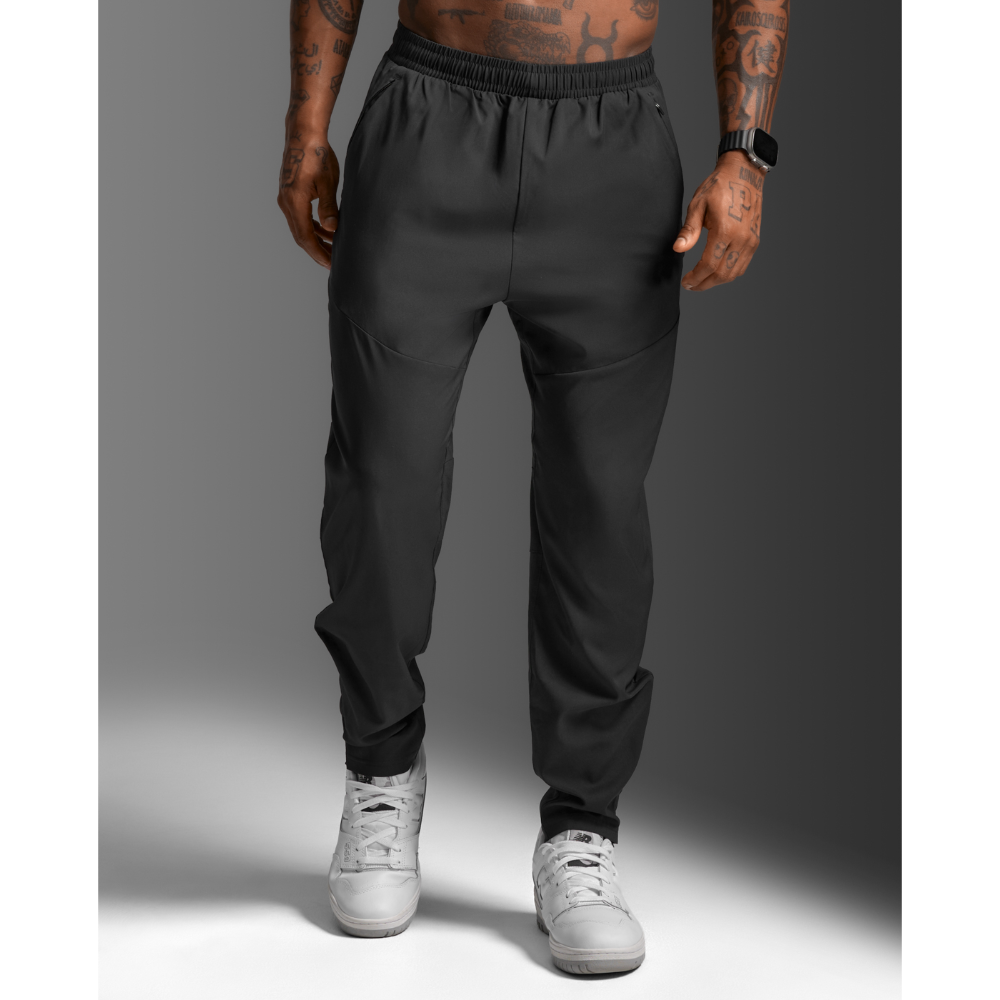 Aero Woven Jogger Black/Silver Reflective