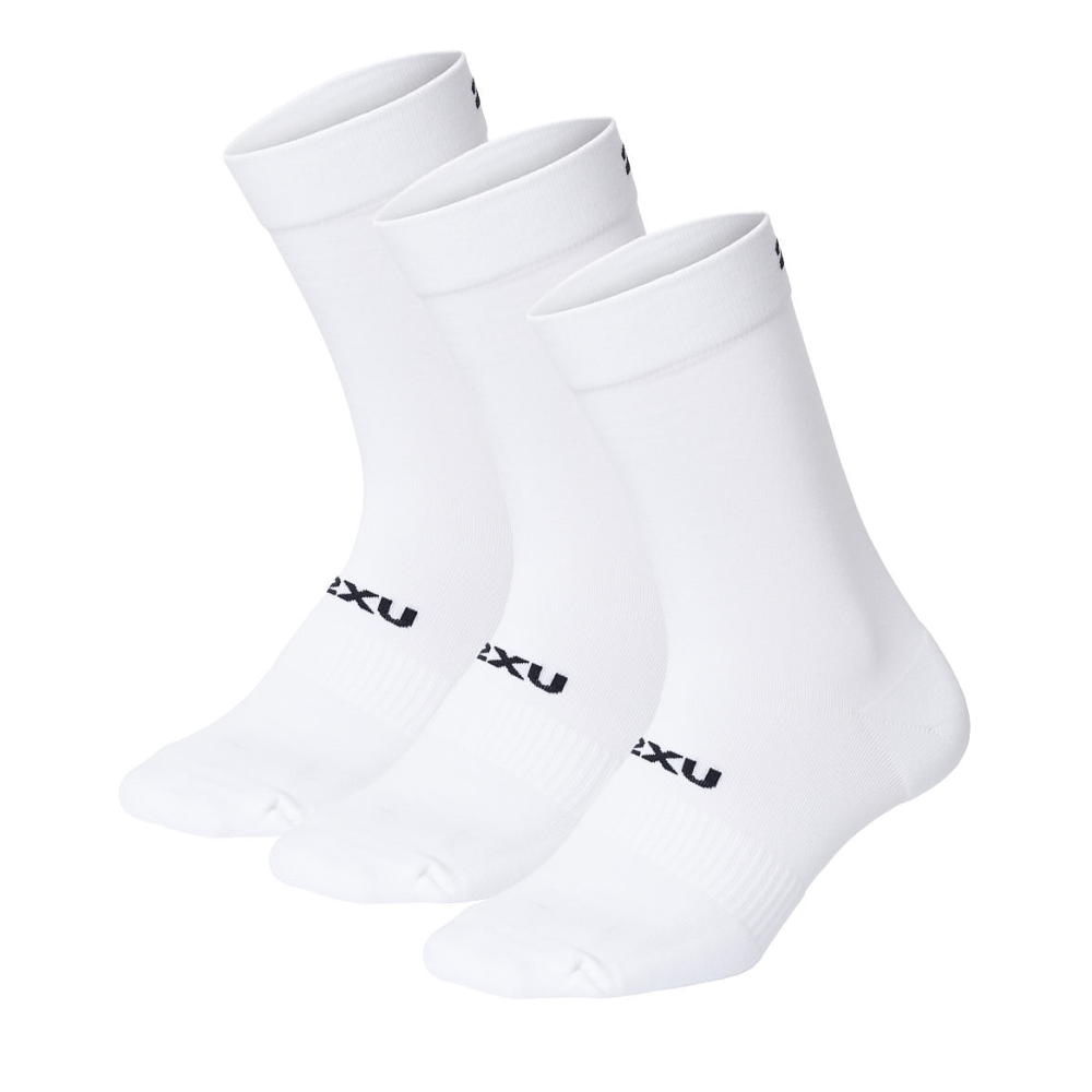 Crew Socks 3 Pack White/Black