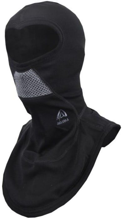 DoubleWool Balaclava Unisex Jet Black