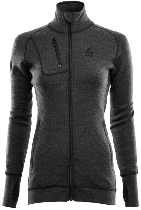 DoubleWool Jacket Woman Marengo/Jet Black