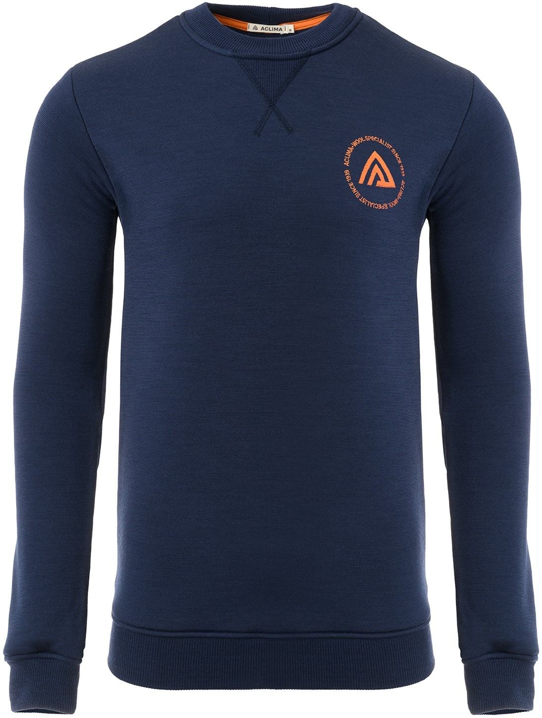 FleeceWool V2 Crewneck Man Navy Blazer