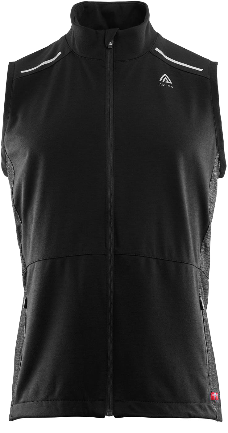 FlexWool Sports Vest M's Jet Black