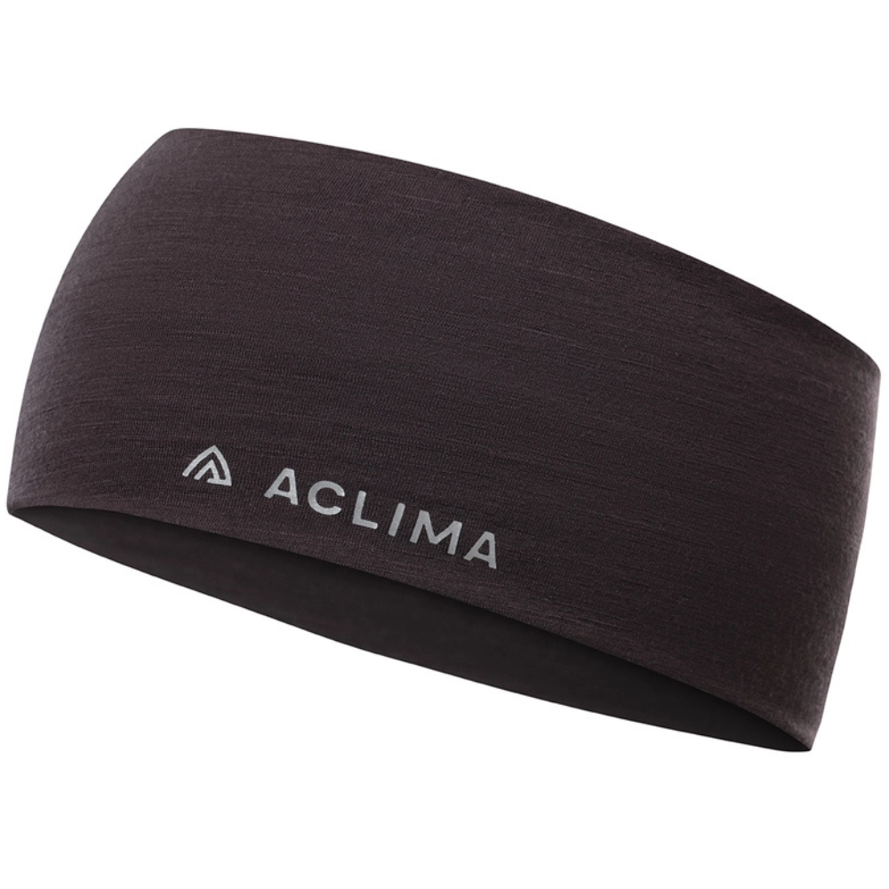Lightwool 140 Headband Chocolate Plum