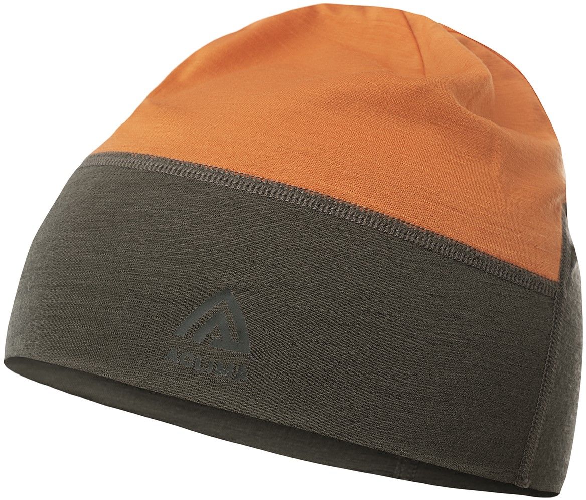 LightWool 140 Hunting Beanie Tarmac/Orange Tiger