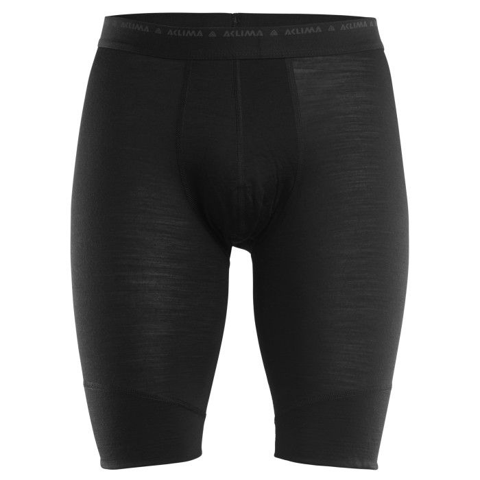 LightWool 140 Shorts Long M's Jet Black