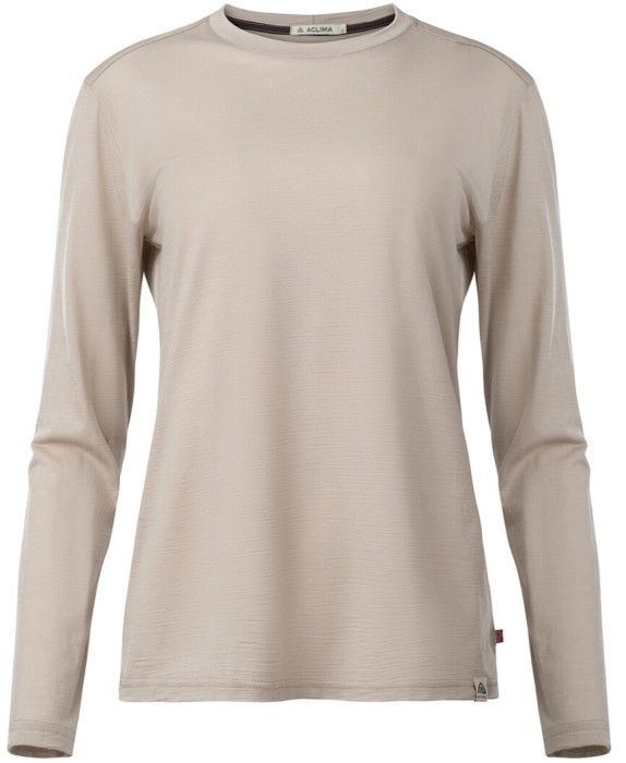 LightWool 180 Crewneck W's Simply Taupe