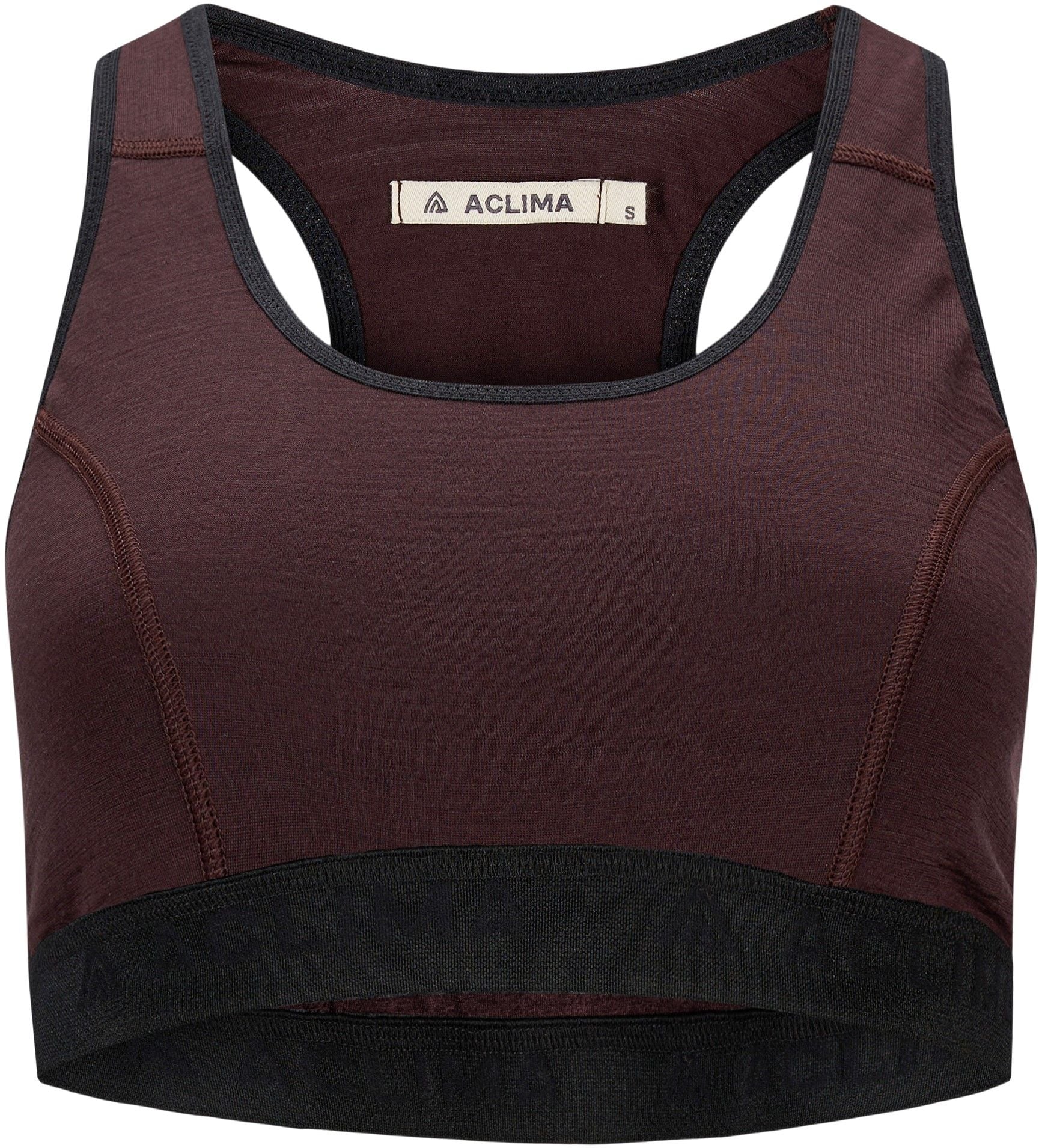 LightWool 180 Sports Top W's Chocolate Plum