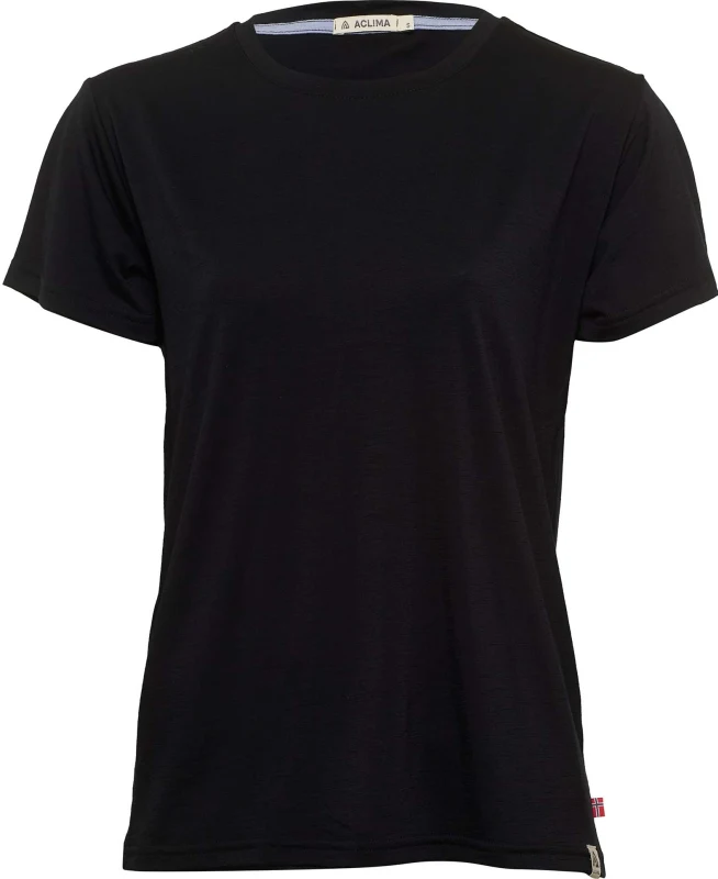 LightWool Classic Tee Woman Jet Black
