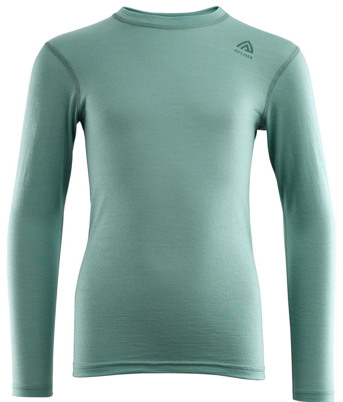 LightWool Crewneck Junior Oil Blue
