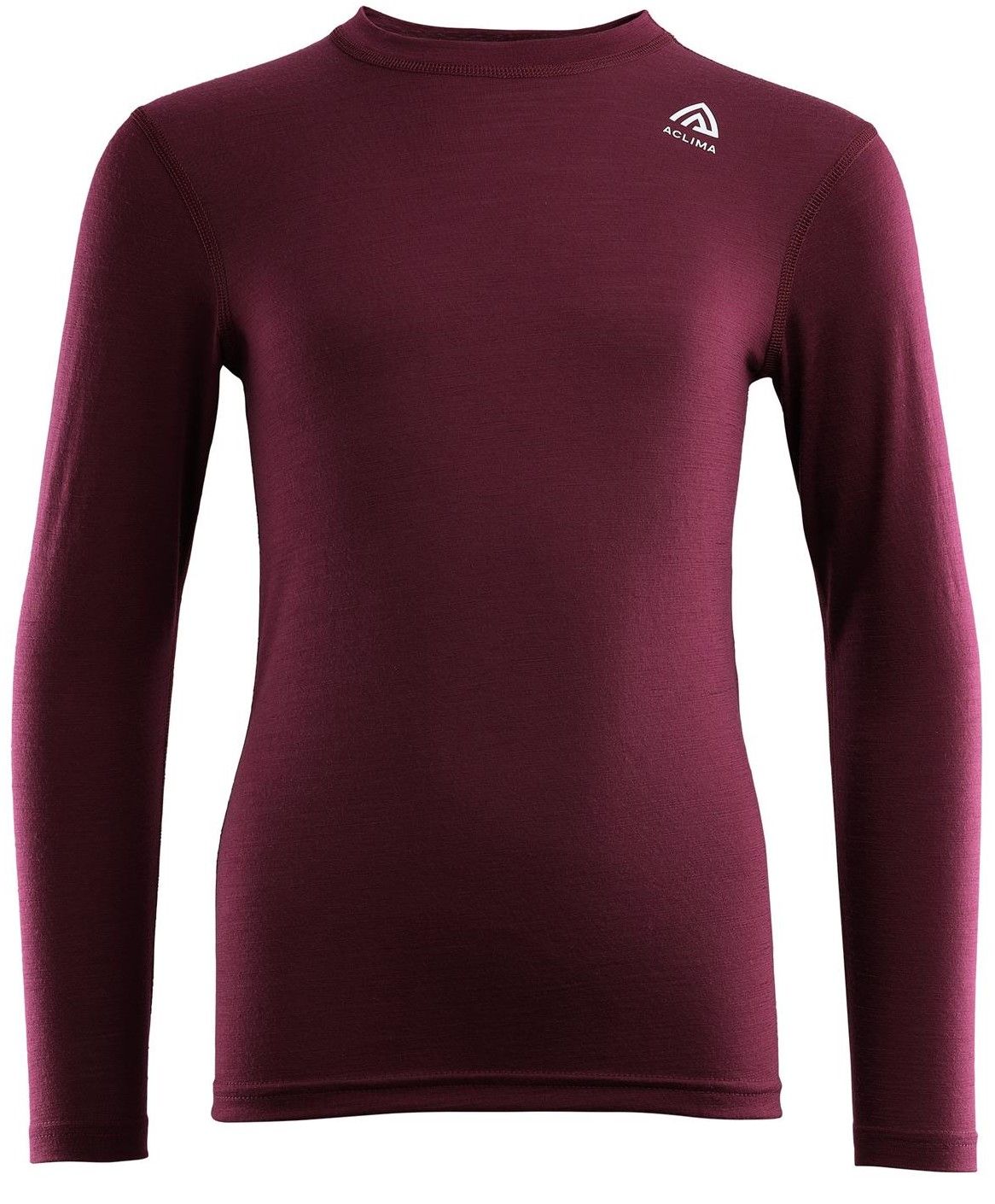 LightWool Crewneck Junior Zinfandel