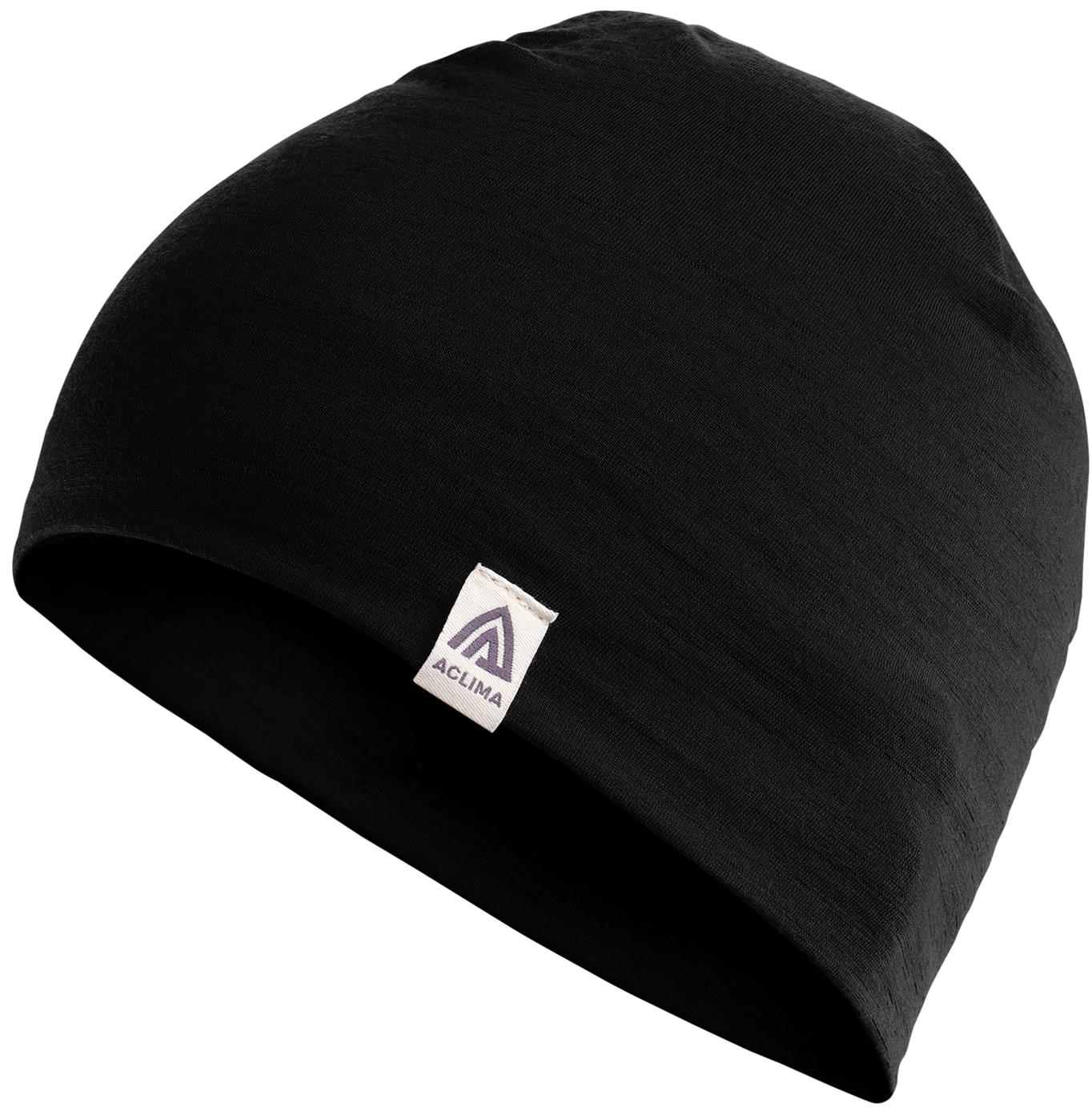 LightWool Relaxed Beanie Jet Black