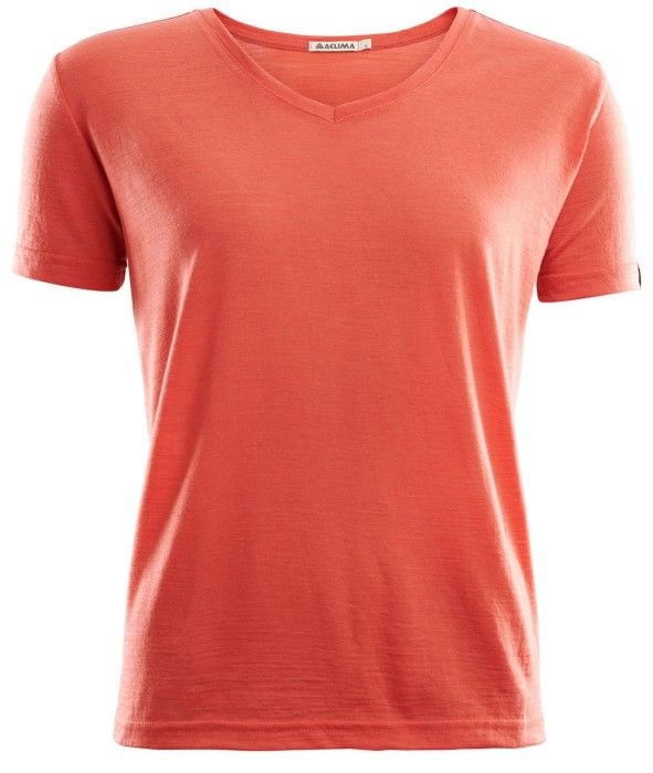 LightWool T-shirt Loose Fit Burnt Sienna