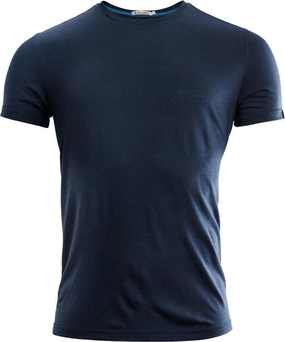 LightWool T-Shirt Man Navy Blazer