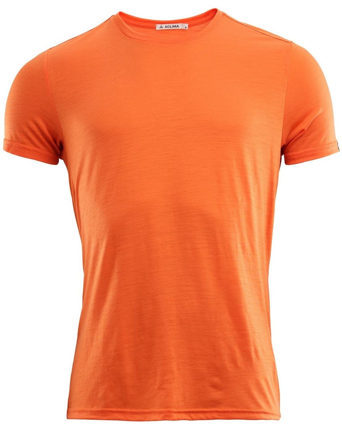 LightWool T-Shirt Man Orange Tiger