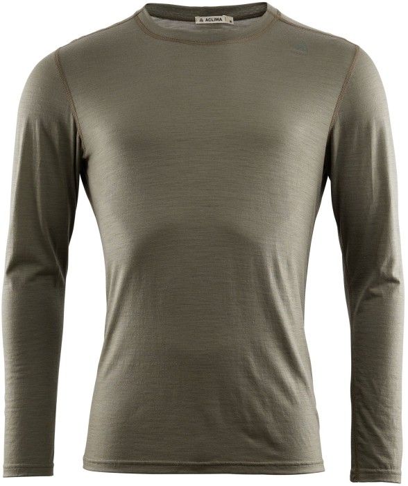 M's LightWool Undershirt Long Ranger Green