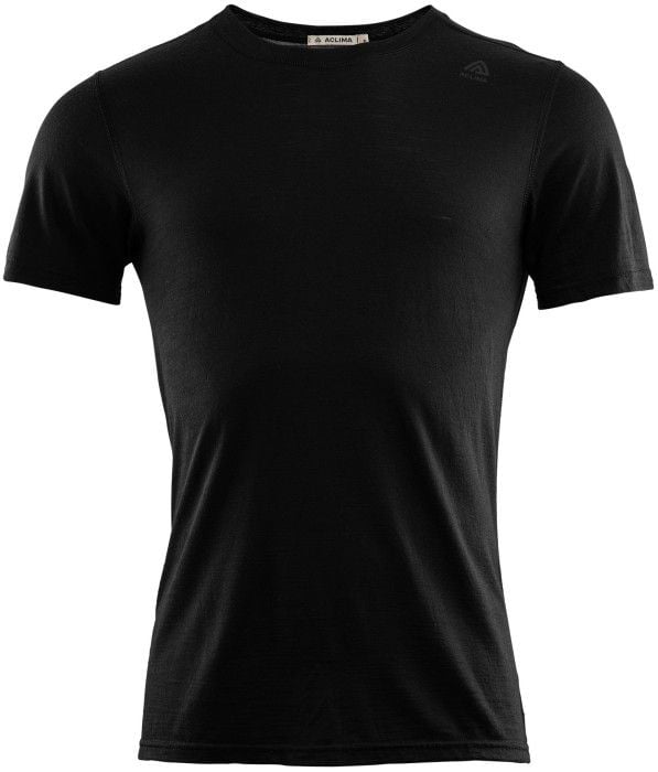 M's LightWool Undershirt Tee Jet Black
