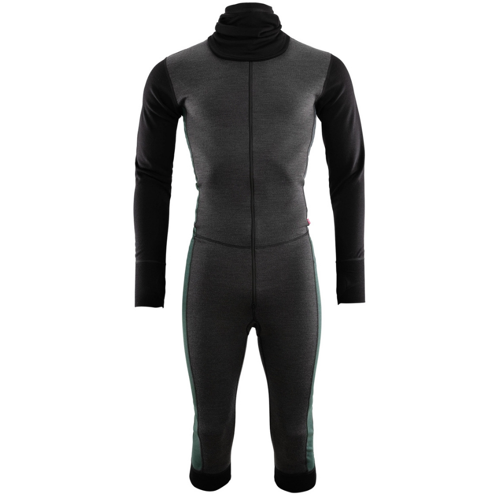 M's Warmwool Overall 3/4 Marengo/Jet Black/Green Gables