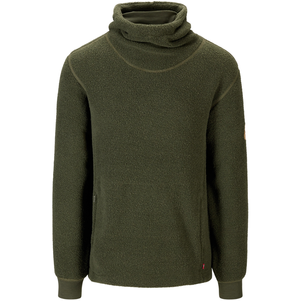 Reborn Terry Pullover Olive Melange