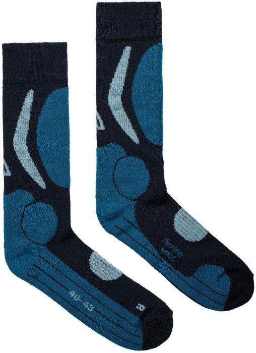 Unisex Cross-country Socks Navy Blazer / Blue Sapphire / Azure Blue