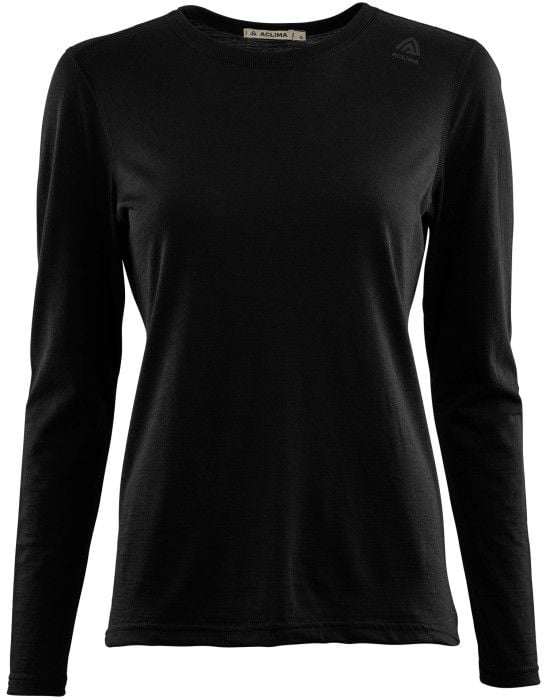 W's LightWool Undershirt Long Jet Black