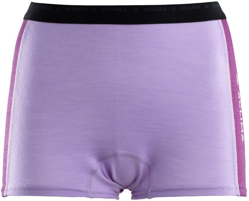 W's WarmWool Boxer Shorts Purple Rose / Sunset Purple