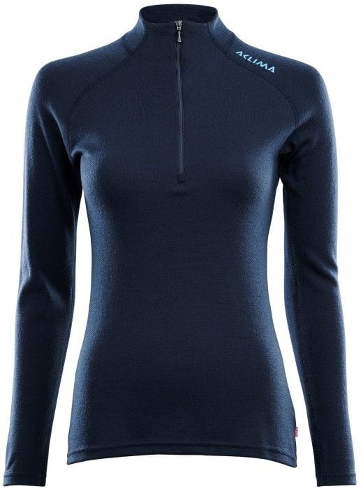 W's WarmWool Mockneck Shirt Navy Blazer
