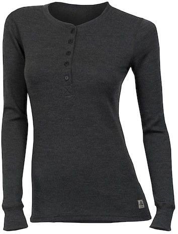 WarmWool Granddad Shirt W Marengo
