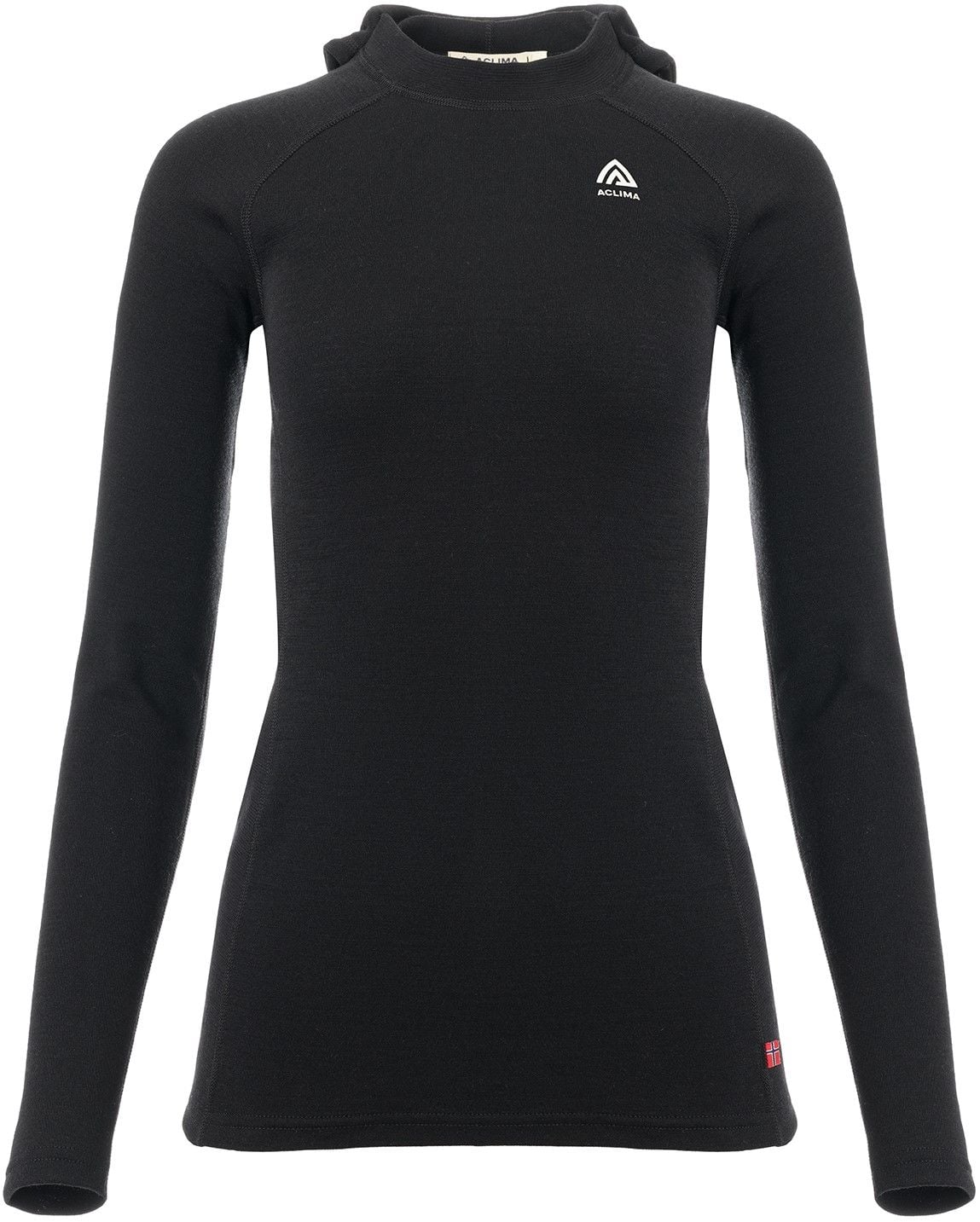 WarmWool Hoodsweater V2 Woman Jet Black