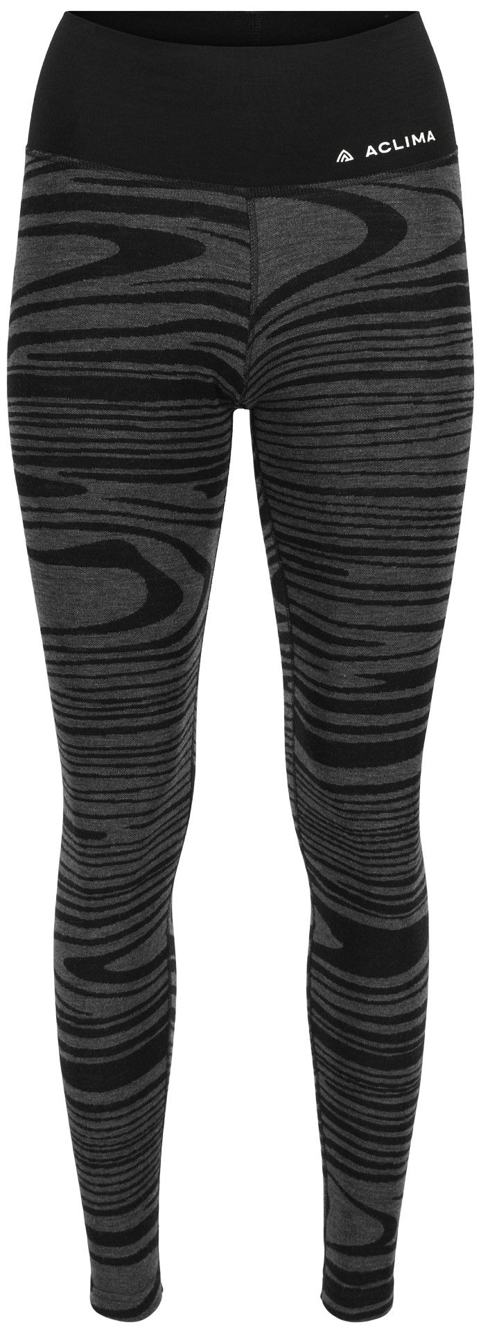 WarmWool Longs High Waist W's Black Motion