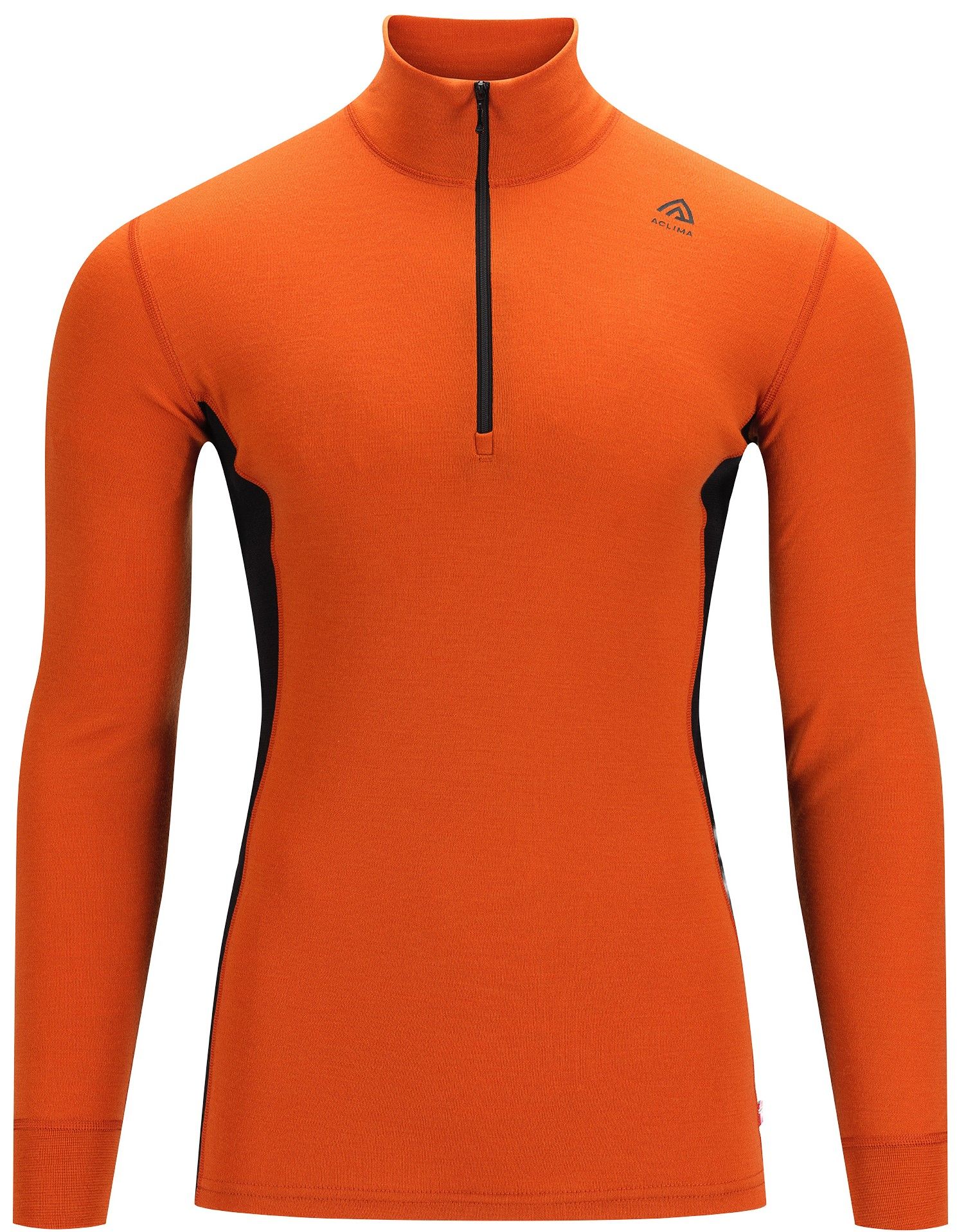 WarmWool Mockneck M's Gold Flame/Jet Black