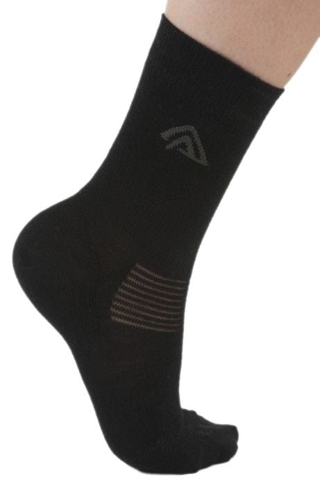 Wool Liner Socks Jet Black