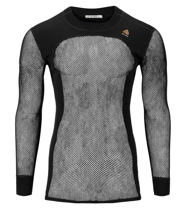 WoolNet Crewneck Shirt Man Jet Black