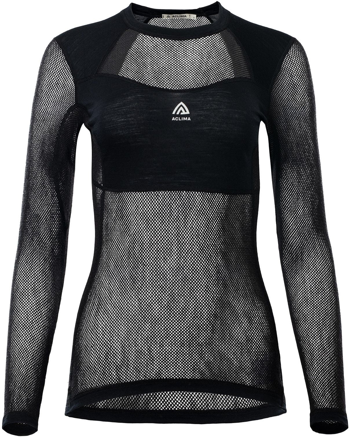 WoolNet Light Crewneck W's Jet Black