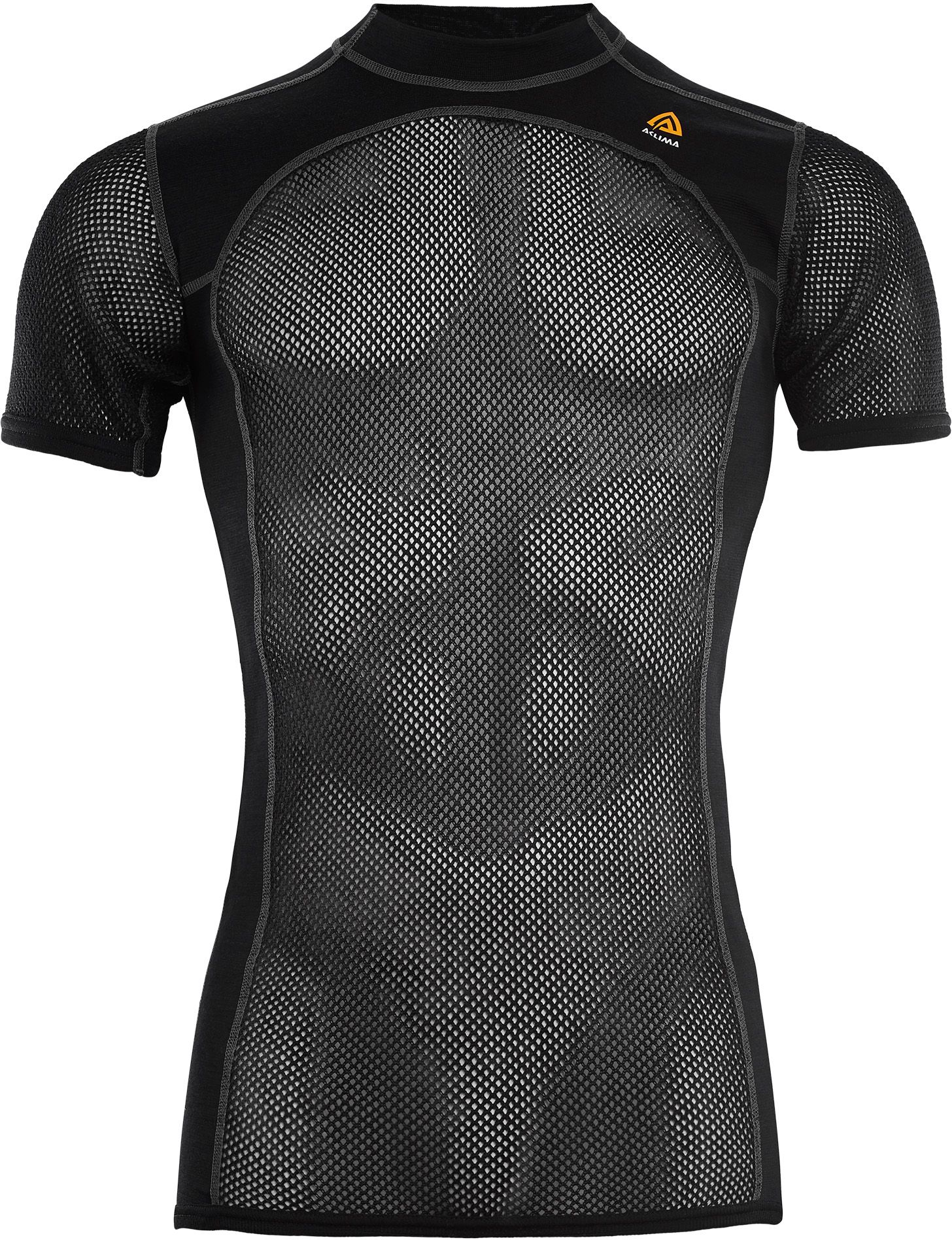 WoolNet T-Shirt Man Jet Black