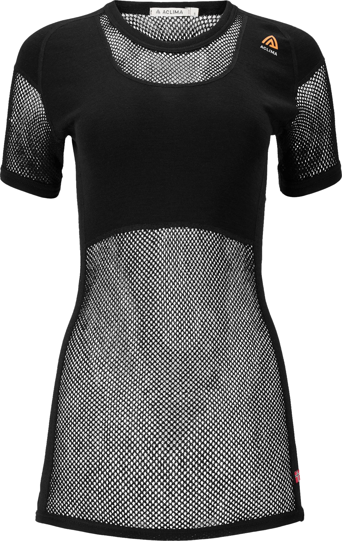 WoolNet T-shirt Woman Jet Black