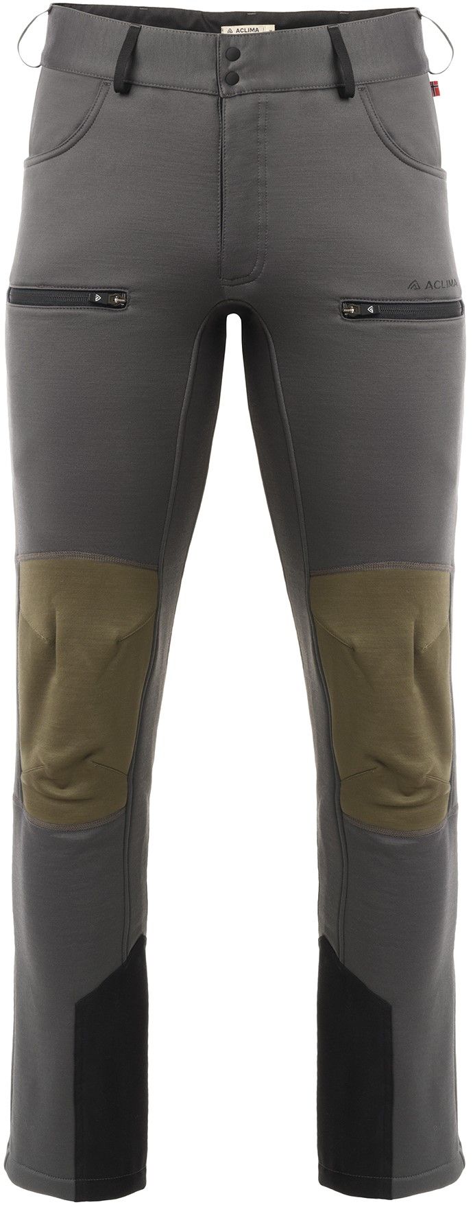 WoolShell Pant Man Gray Pinstripe/Tarmac