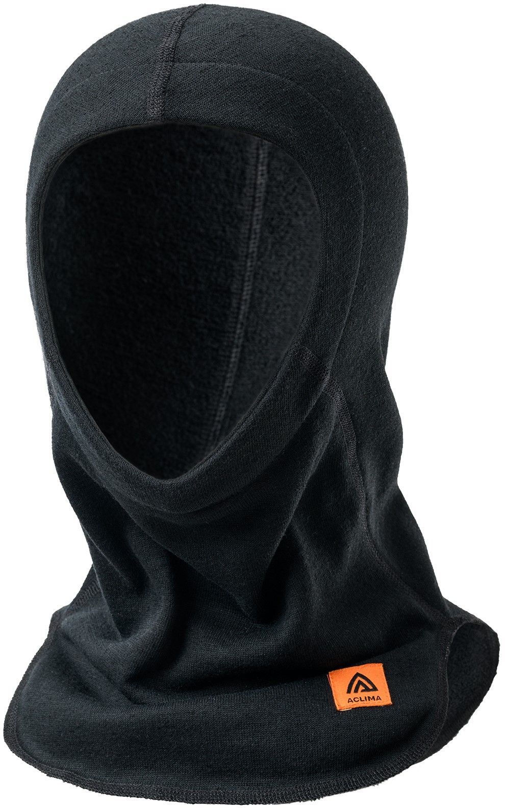 WoolTerry Balaclava Jet Black