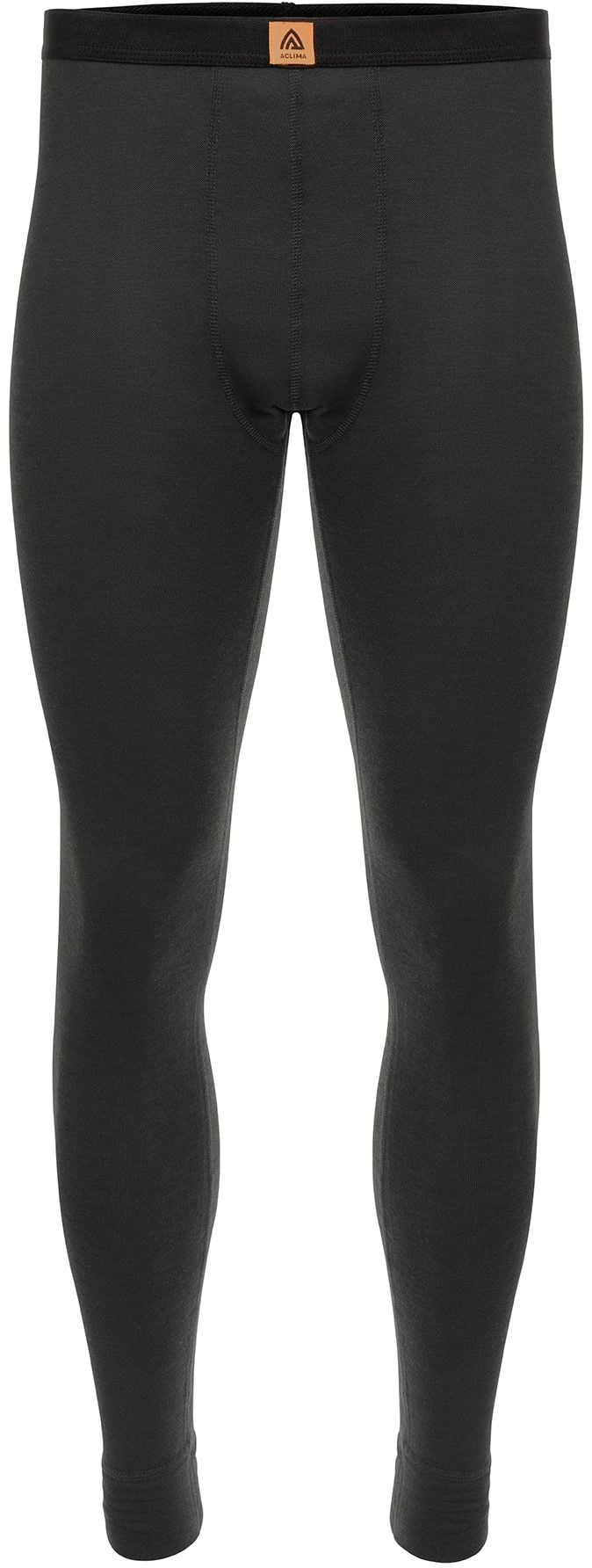 WoolTerry Longs Man Jet Black