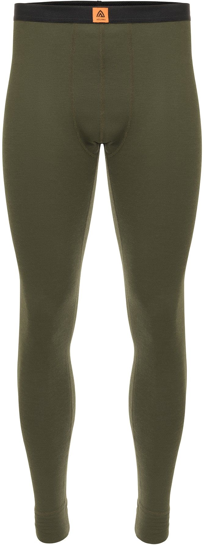 WoolTerry Longs Man Olive Night