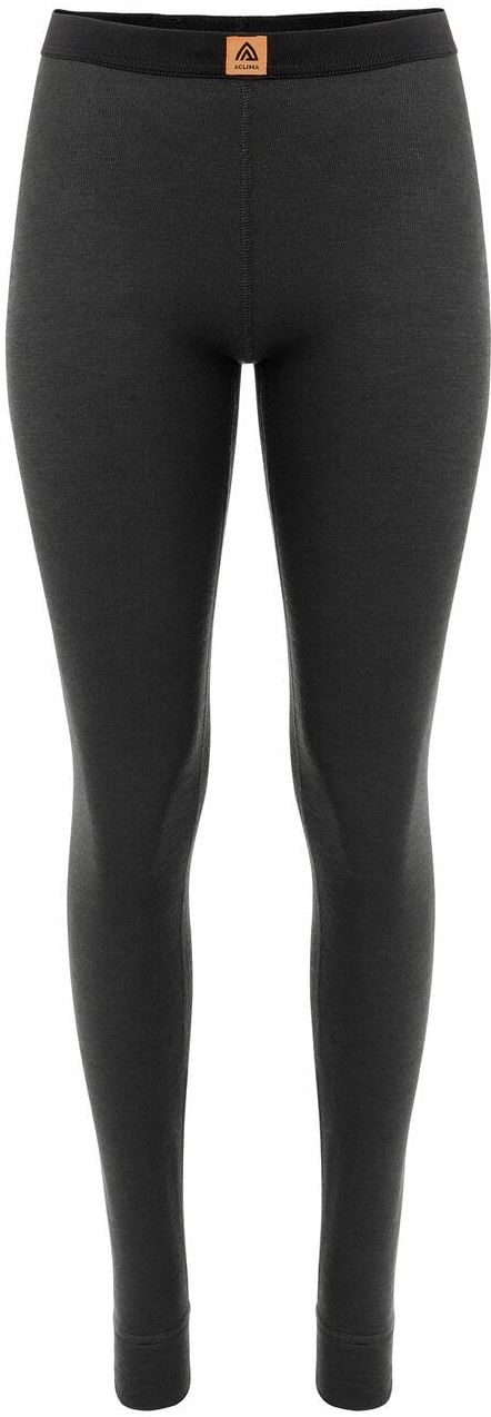 WoolTerry Longs Woman Jet Black