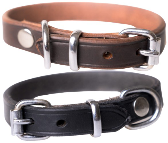 Leather Collar 40-45 cm