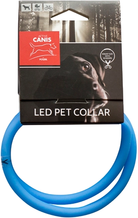 USB Led Collar Blue
