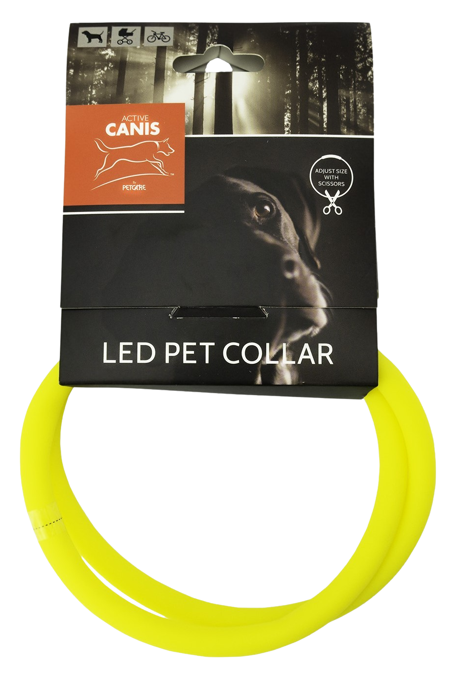 USB Led Collar Yellow