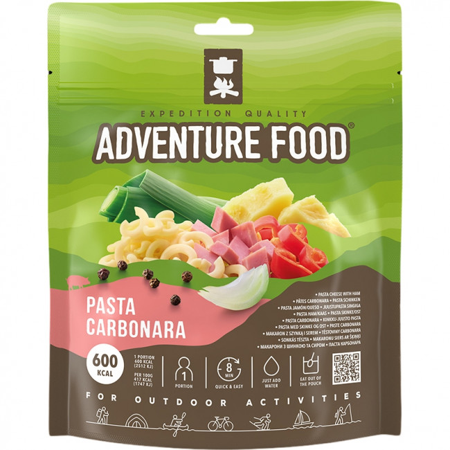 Adventure Food Pasta Carbonara