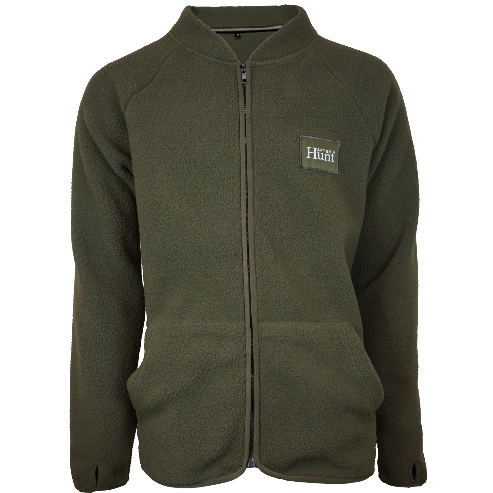 Fleecejacka Basic Green