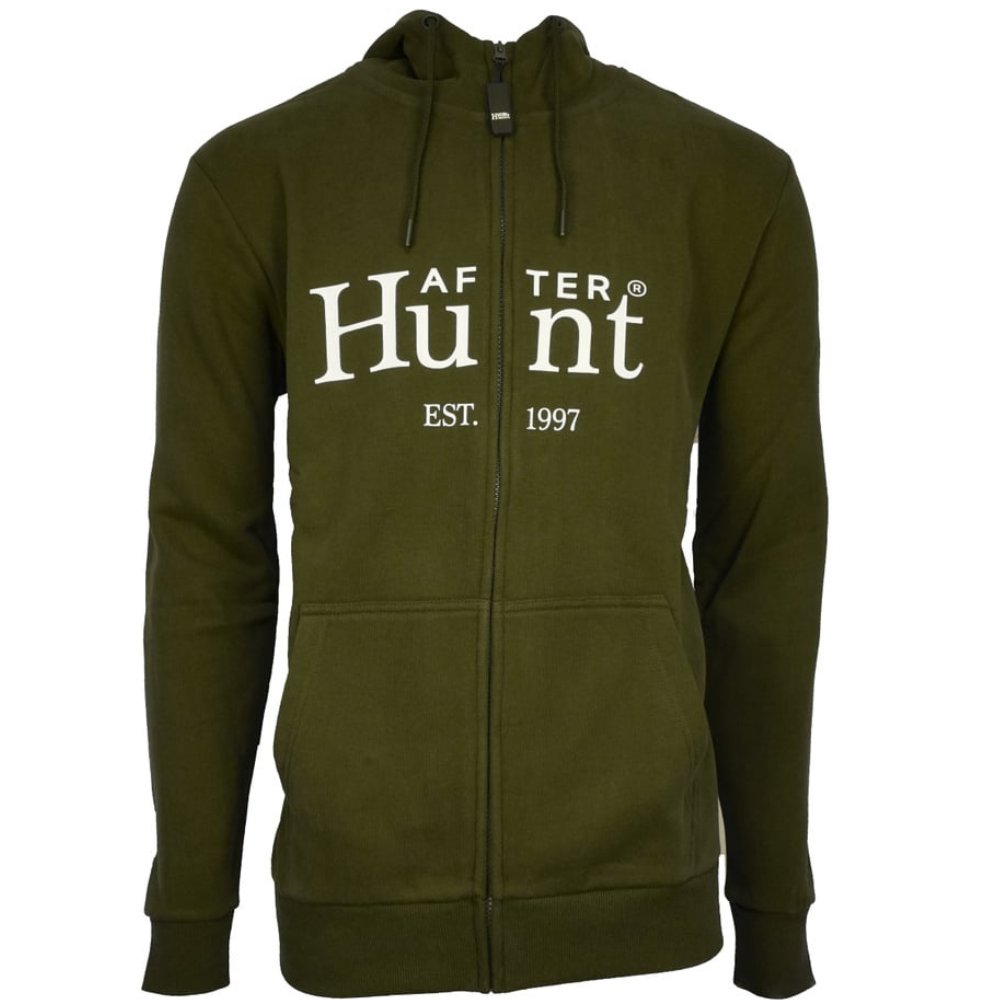 Hoodie Zipper Olive