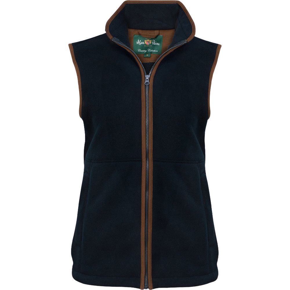 Aylsham Ladies Fleece Waistcoat Dark Navy