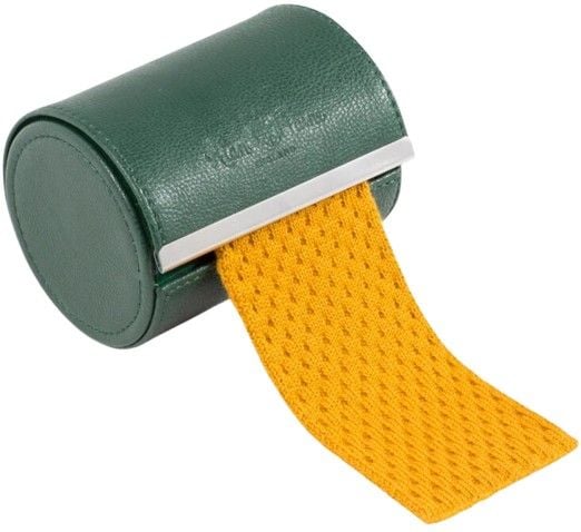 Knitted Wool Tie Gold