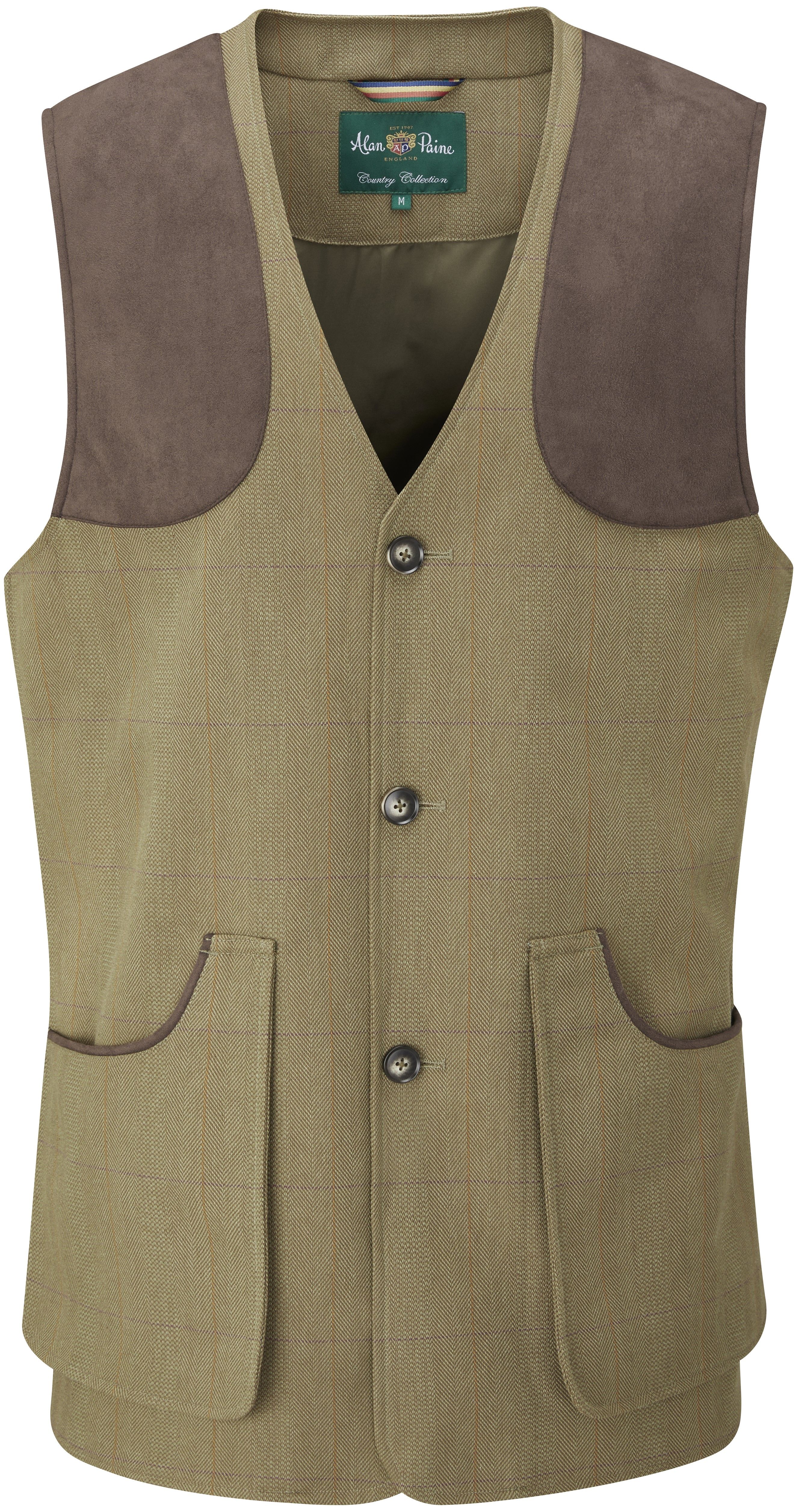 M's Axford Shooting Waistcoat Aspen